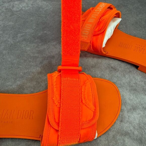 Dior Orange Evolution Camouflage Slides 36 - Picture 8 of 15